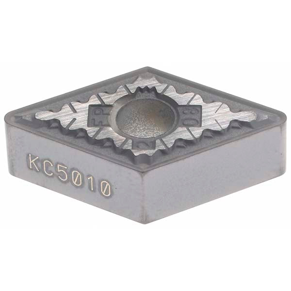 D - Diamond (Rhombic) 55-Deg 3/8" IC Carbide Insert, Grade KC5010, TiAlN - Kennametal 1817617