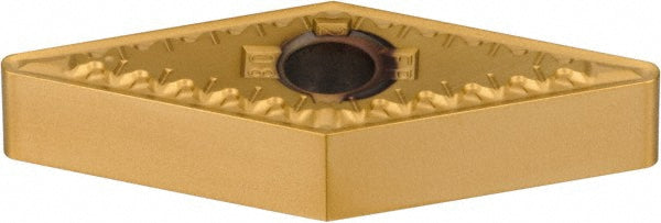 V - Diamond (Rhombic) 35-Deg 3/8" IC Cermet Insert, Grade KT315, TiN - Kennametal 1819358