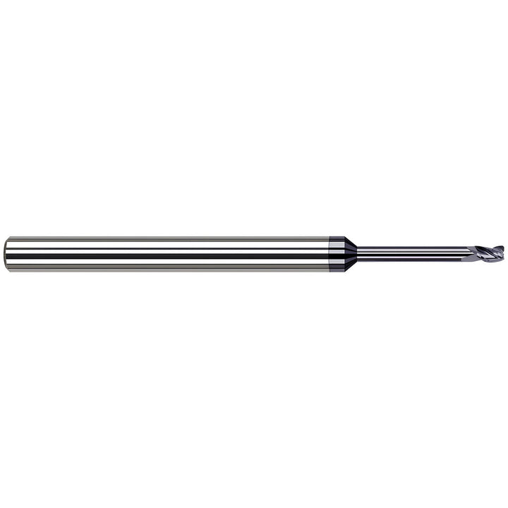 3/16" 4-Flute Solid Carbide Corner Radius End Mill, AlTiN - Harvey Tool 64512-C6