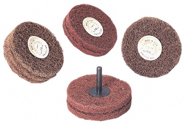 8 x 2" Aluminum Oxide Deburring Wheels Disc - Standard Abrasives 7000047133