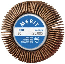 80-Grit Ceramic Alumina Flap Wheel - Merit Abrasives 08834132009