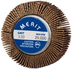 120-Grit Ceramic Alumina Flap Wheel - Merit Abrasives 08834132010