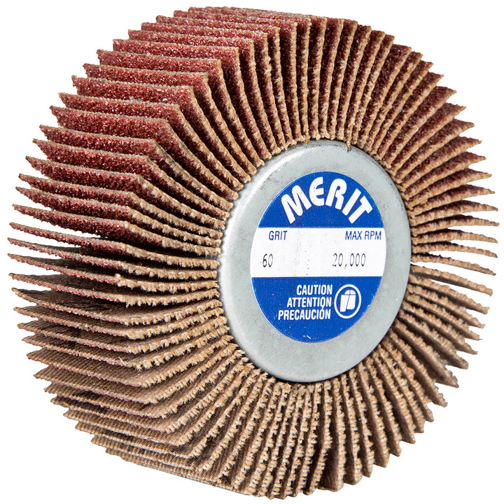 120-Grit Ceramic Alumina Flap Wheel - Merit Abrasives 08834135003