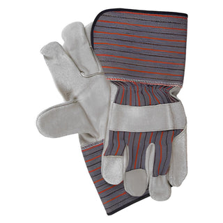 Large White Leather General Purpose Gloves - Value Collection S200