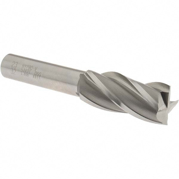 23/32" 4-Flute Vanadium High Speed Steel Square End Mill - OSG 5742100