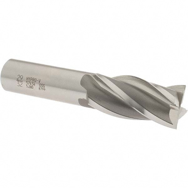 29/32" 4-Flute Vanadium High Speed Steel Square End Mill - OSG 5743400