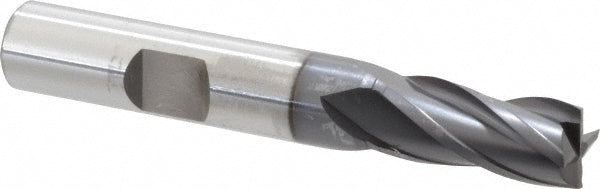 11/32" 4-Flute Vanadium High Speed Steel Square End Mill, TiCN - OSG 5740808