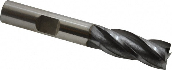 7/16" 4-Flute Vanadium High Speed Steel Square End Mill, TiCN - OSG 5741108