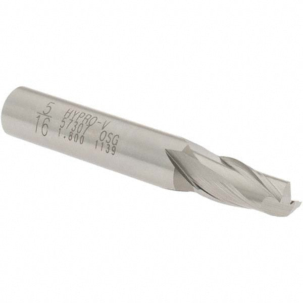 5/16" 2-Flute Vanadium High Speed Steel Square End Mill - OSG 5730700