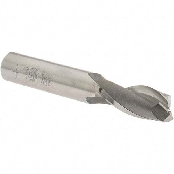 1/2" 2-Flute Vanadium High Speed Steel Square End Mill - OSG 5731400
