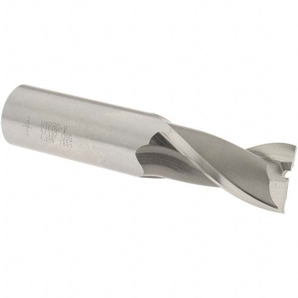 3/4" 2-Flute Vanadium High Speed Steel Square End Mill - OSG 5733200