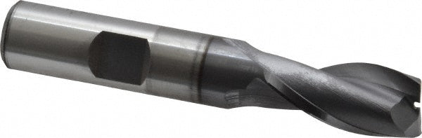 1/2" 2-Flute Vanadium High Speed Steel Square End Mill, TiCN - OSG 5731408