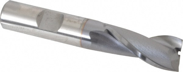 9/16" 2-Flute Vanadium High Speed Steel Square End Mill, TiCN - OSG 5731608