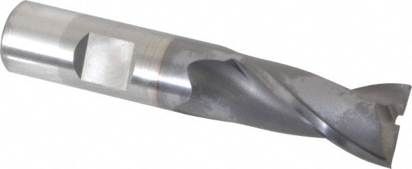 11/16" 2-Flute Vanadium High Speed Steel Square End Mill, TiCN - OSG 5732408