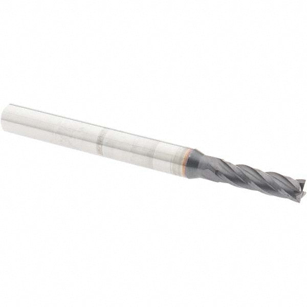 9/64" 4-Flute Solid Carbide Square End Mill, TiAlN - OSG 404-140611