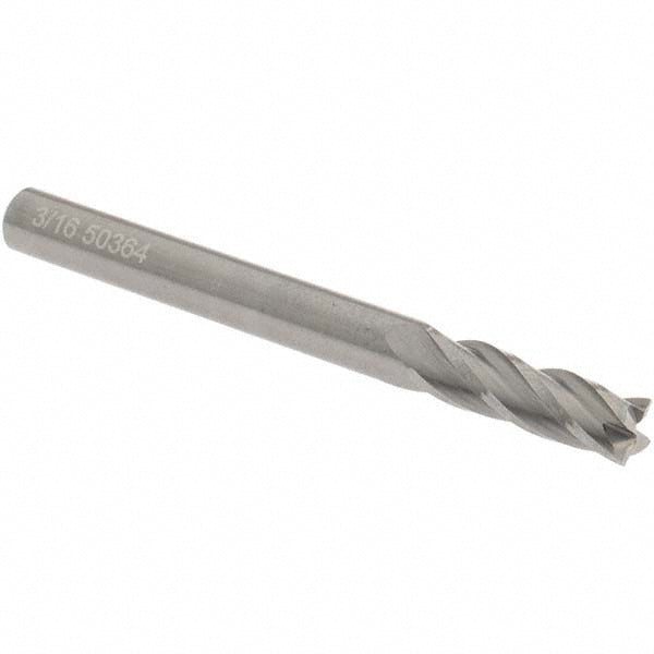 3/16" 4-Flute Solid Carbide Square End Mill - OSG 404-1875