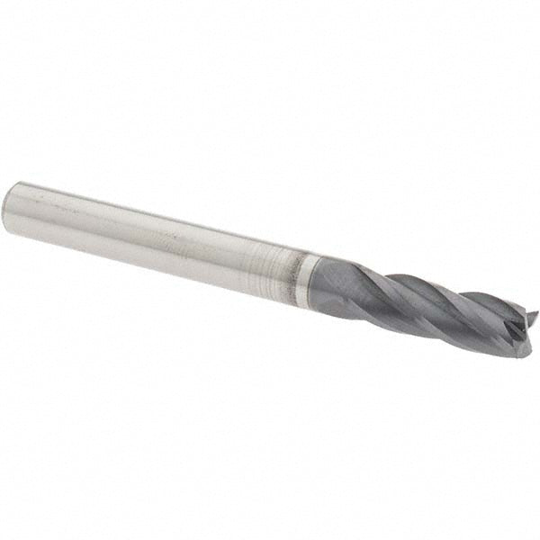 1/4" 4-Flute Solid Carbide Square End Mill, TiAlN - OSG 404-250011