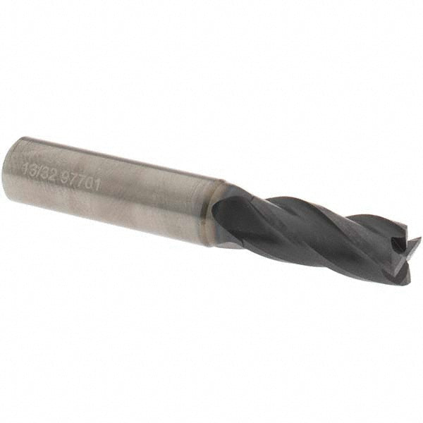 13/32" 4-Flute Solid Carbide Square End Mill, TiAlN - OSG 404-406211