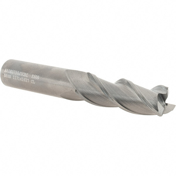 3/4" 3-Flute Solid Carbide Corner Radius End Mill - Kennametal 3658851