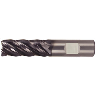 1/2" 5-Flute Solid Carbide Corner Radius End Mill, AlTiN - Kennametal 3580804