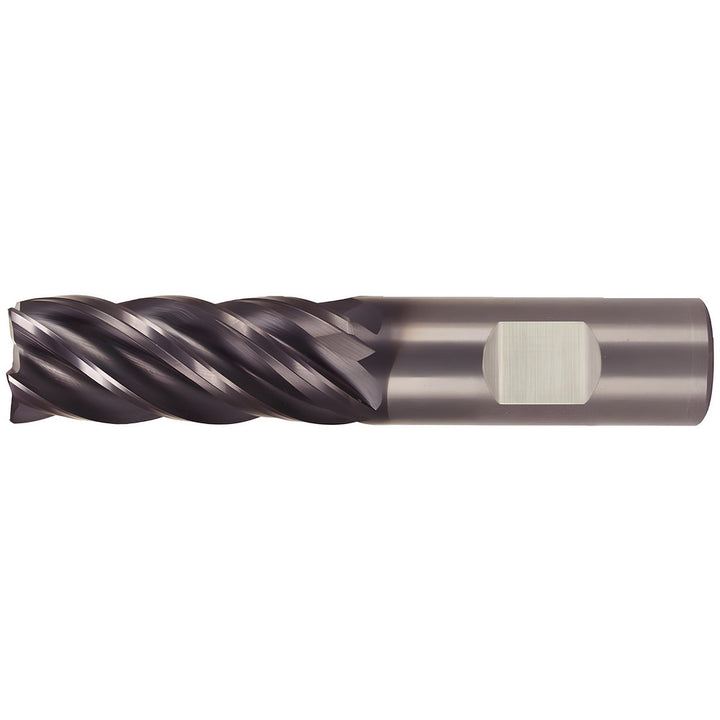 3/4" 5-Flute Solid Carbide Corner Radius End Mill, AlTiN - Kennametal 3580808