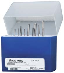 Solid Carbide Screw Machine Length Drill Bit, 135° point - M.A. Ford. 20030000