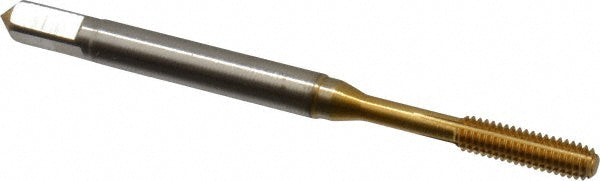 #4-48 UNF High-Speed Steel-E-CO Tap, TiN - Guhring 9039410028450