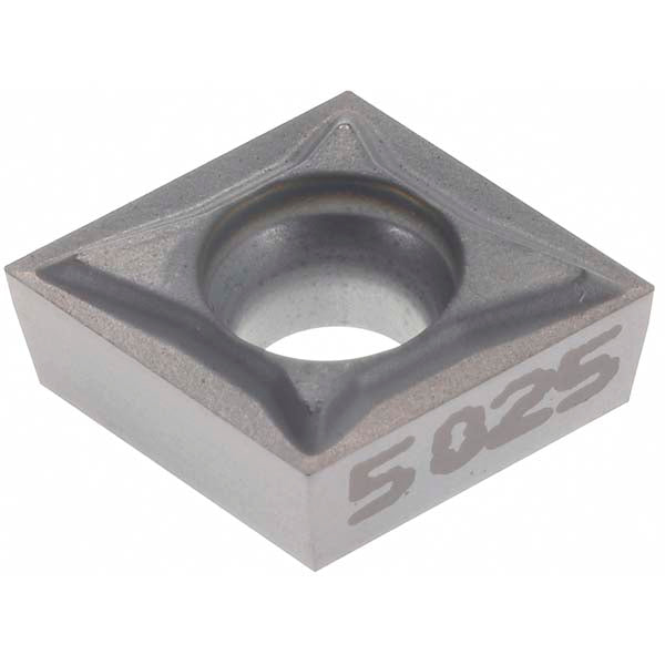 C - Diamond (Rhombic) 80-Deg 1/4" IC Carbide Insert, Grade KC5025, TiAlN - Kennametal 1866565