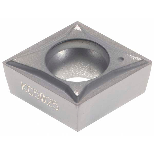 C - Diamond (Rhombic) 80-Deg 3/8" IC Carbide Insert, Grade KC5025, TiAlN - Kennametal 1866571