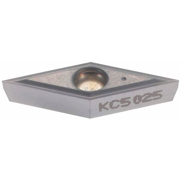 V - Diamond (Rhombic) 35-Deg 1/4" IC Carbide Insert, Grade KC5025, TiAlN - Kennametal 1866676