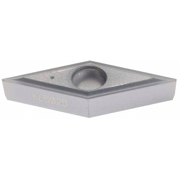 V - Diamond (Rhombic) 35-Deg 1/4" IC Carbide Insert, Grade KC5025, TiAlN - Kennametal 1866677