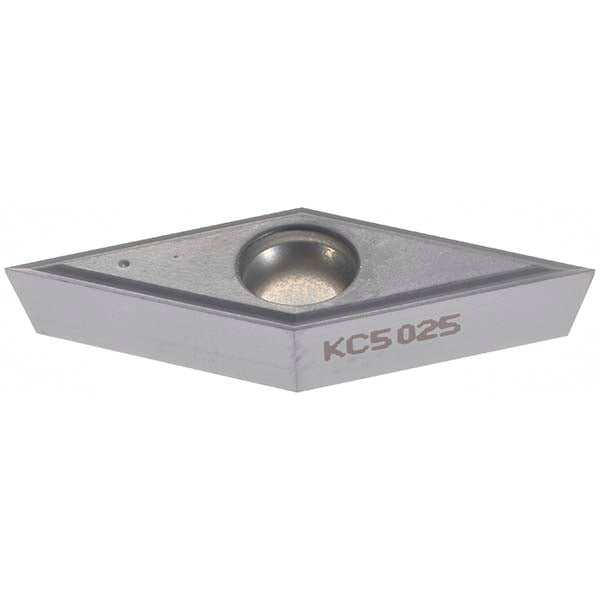 V - Diamond (Rhombic) 35-Deg 3/8" IC Carbide Insert, Grade KC5025, TiAlN - Kennametal 1866679