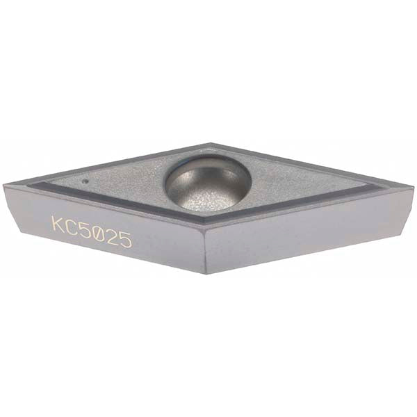 V - Diamond (Rhombic) 35-Deg 3/8" IC Carbide Insert, Grade KC5025, TiAlN - Kennametal 1866682