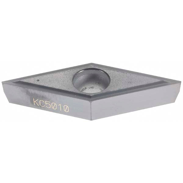 V - Diamond (Rhombic) 35-Deg 3/8" IC Carbide Insert, Grade KC5010, TiAlN - Kennametal 1866755