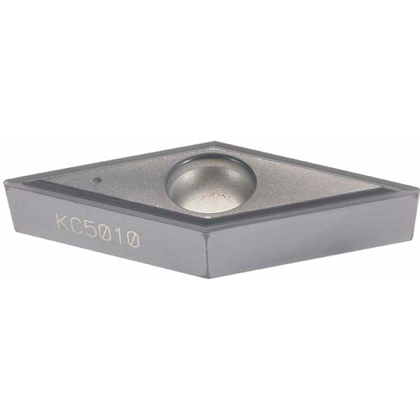 V - Diamond (Rhombic) 35-Deg 3/8" IC Carbide Insert, Grade KC5010, TiAlN - Kennametal 1866756