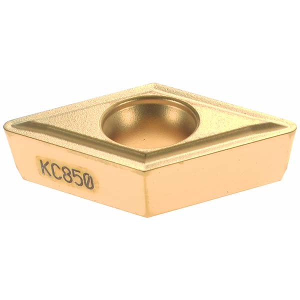 D - Diamond (Rhombic) 55-Deg 3/8" IC Carbide Insert, Grade KC850, TiC - Kennametal 1162385