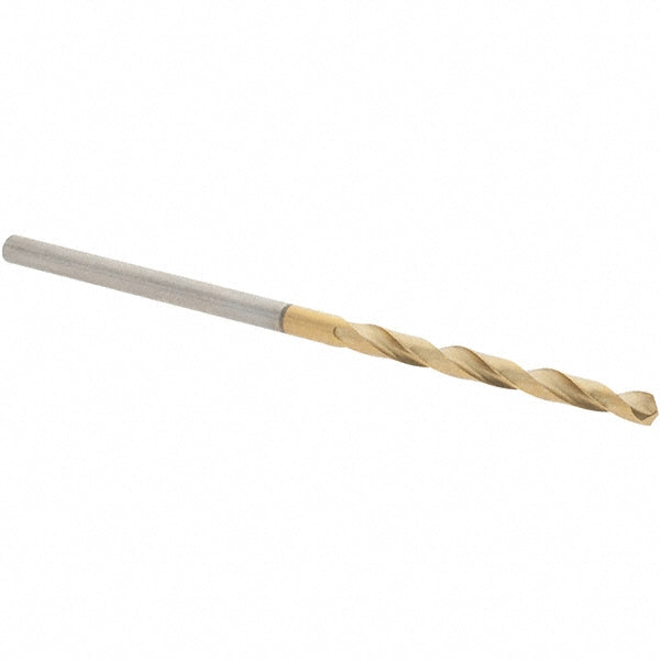 0.0670" High Speed Steel Drill Bit, Titanium Nitride, 118° point - Guhring 9006510017000