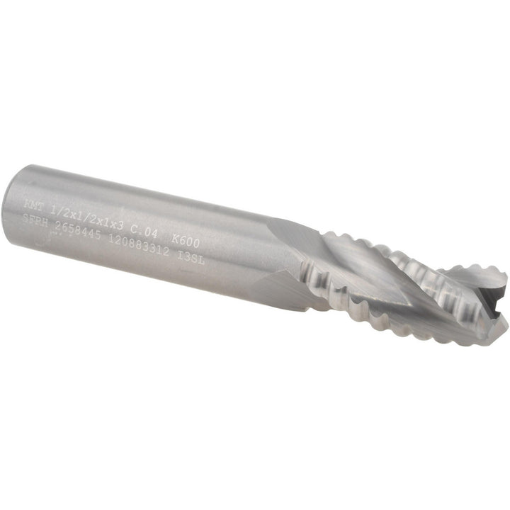 0.5" 3-Flute Solid Carbide Roughing End Mill - Kennametal 2658445