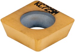 SDCW090308 Solid Carbide Insert, Grade KC725M, TiN - Kennametal 1180959