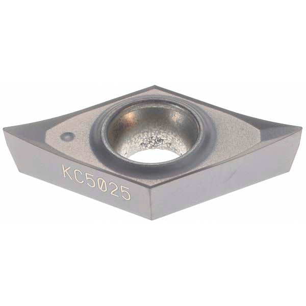 D - Diamond (Rhombic) 55-Deg 3/8" IC Carbide Insert, Grade KC5025, TiAlN - Kennametal 1867009