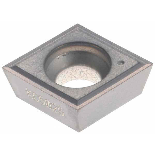 C - Diamond (Rhombic) 80-Deg 3/8" IC Carbide Insert, Grade KC5025, TiAlN - Kennametal 1868253