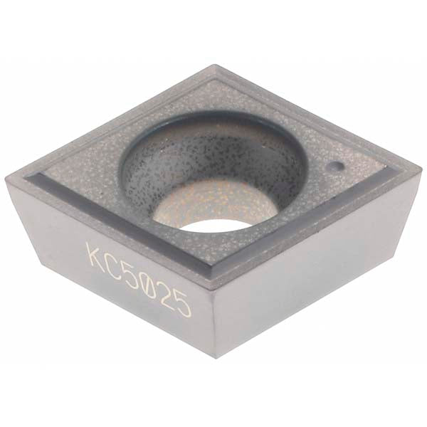 C - Diamond (Rhombic) 80-Deg 3/8" IC Carbide Insert, Grade KC5025, TiAlN - Kennametal 1868257