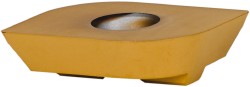 LFEW220408ERLN Solid Carbide Insert, Grade KC725M, TiN - Kennametal 1184132