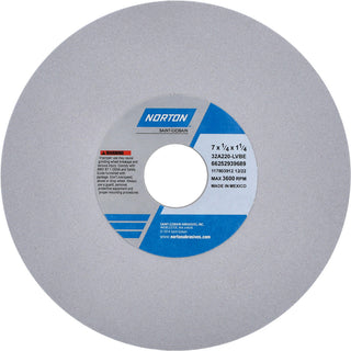 7 x 1/4" 220-Grit Aluminum Oxide Grinding & Cutoff Wheel - Norton 66252939689