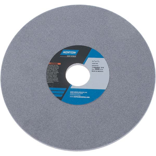 8 x 1/4" 80-Grit Aluminum Oxide Grinding & Cutoff Wheel - Norton 66253043421