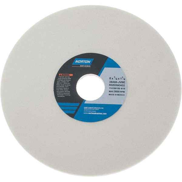 8 x 1/4" 60-Grit Aluminum Oxide Grinding & Cutoff Wheel - Norton 66253043432