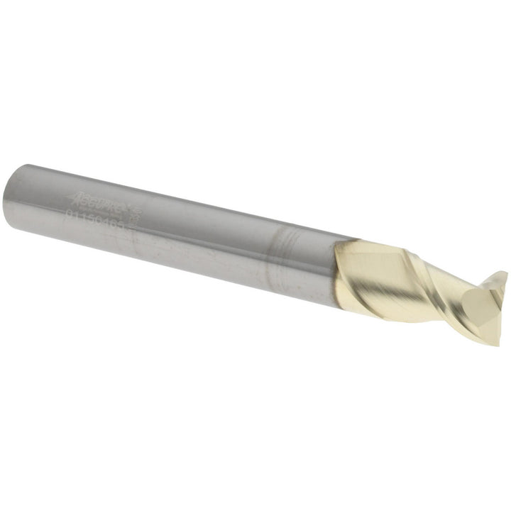 5/16" 2-Flute Solid Carbide Square End Mill, ZrN - Accupro 313098