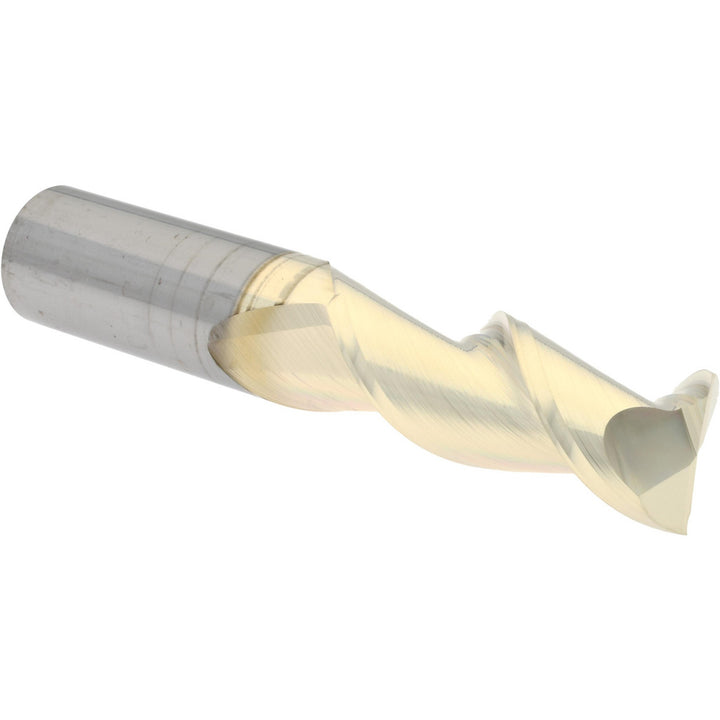 5/8" 2-Flute Solid Carbide Square End Mill, ZrN - Accupro 313374