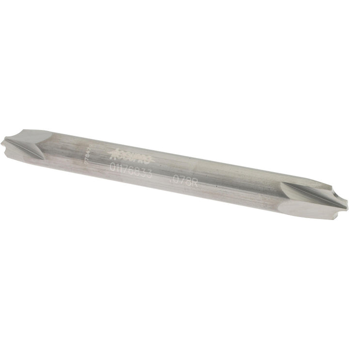 1/4" 2-Flute Solid Carbide Corner Rounding End Mill - Accupro 12180333