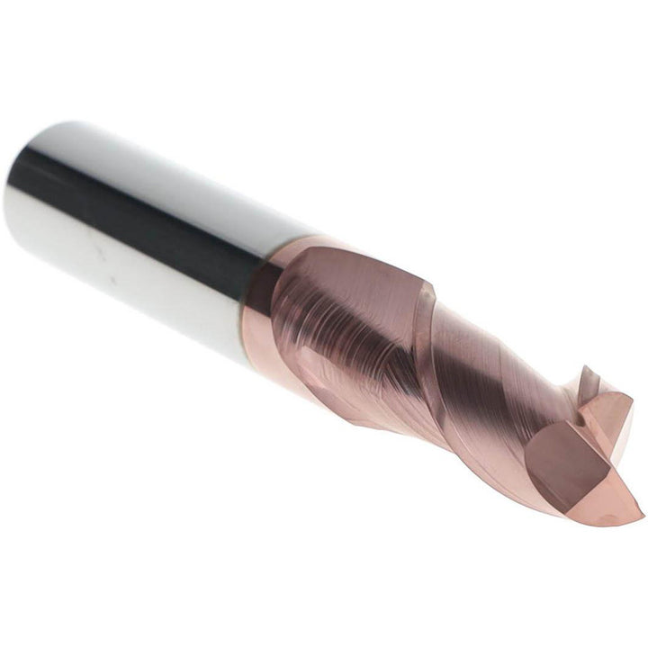 0.4331" 2-Flute Solid Carbide Square End Mill, TiCN - Accupro 12181446
